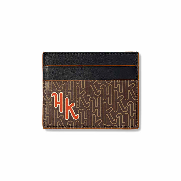HK Monogram Leather Cardholder