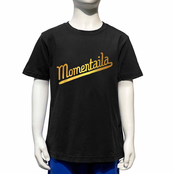 Momentaila Kids T-Shirt, Black