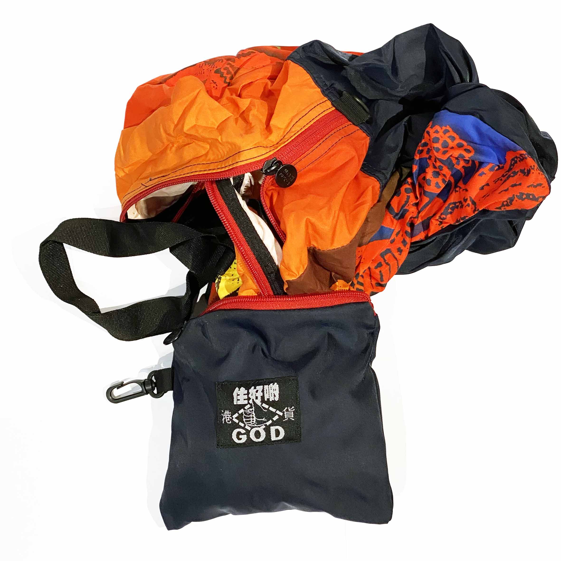 Sunset Willow Foldable Travel Duffel
