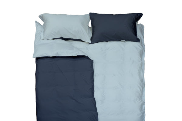 BIG Living Quilt Covers & Pillow Case, Crown Blue/Skyway