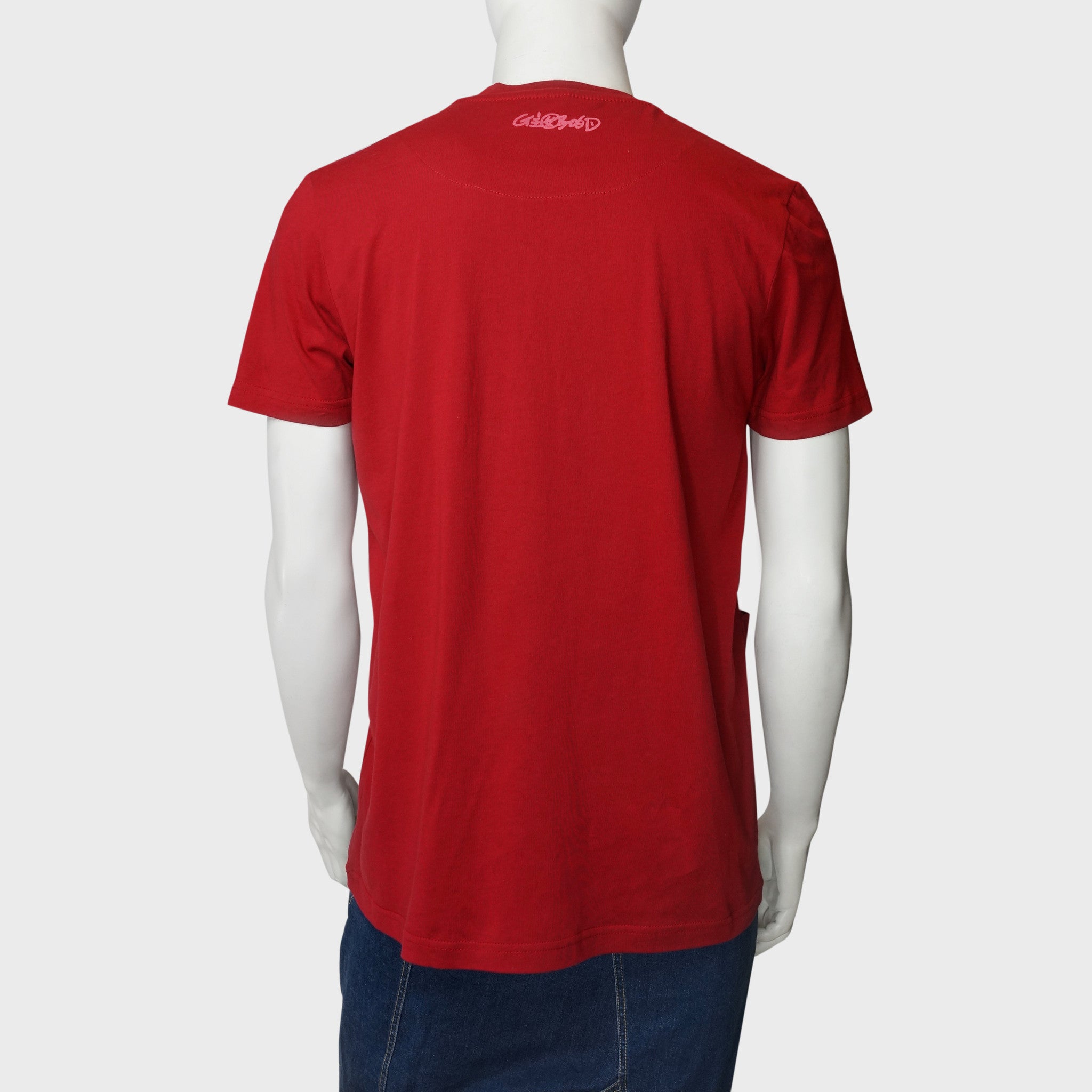 'Chinese Button' print tee (red), T-shirt, Goods of Desire, Goods of Desire