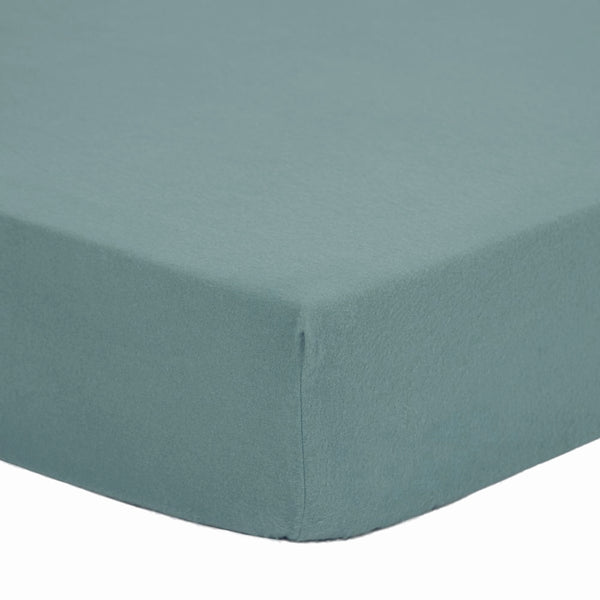 BIG Living Fitted Sheet, Silver Blue