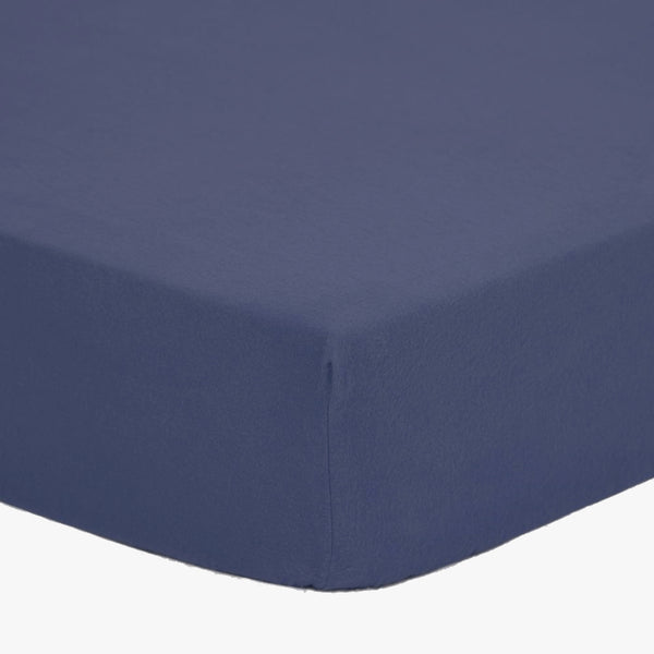 BIG Living Fitted Sheet, Crown Blue