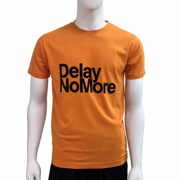 Delay No More Classic T-Shirt, Apricot Orange