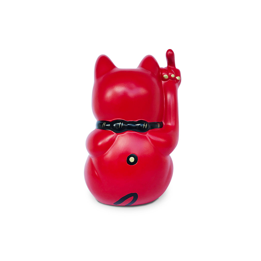 Angry Cat 15cm, Red
