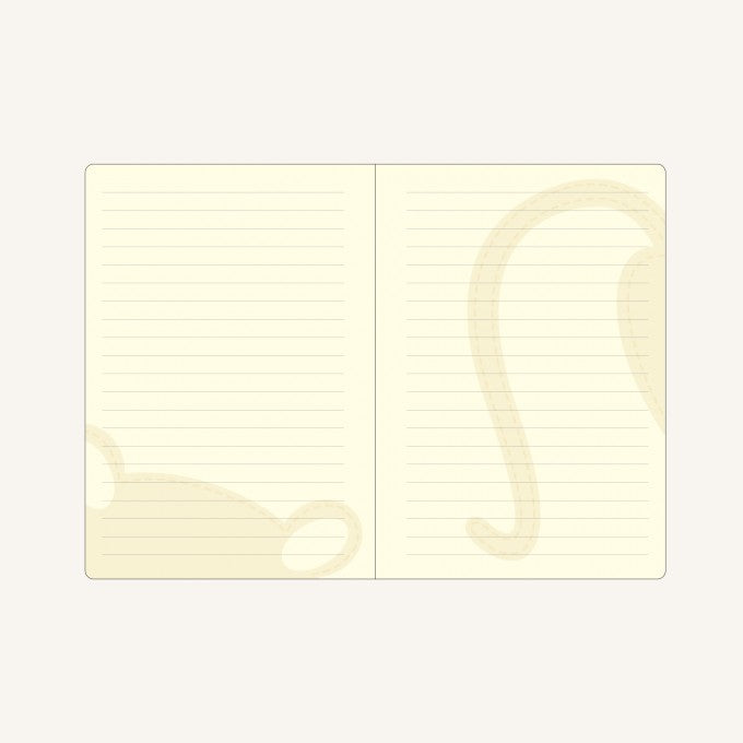 Daycraft Animal Pals lined notebook A6 (tiger)