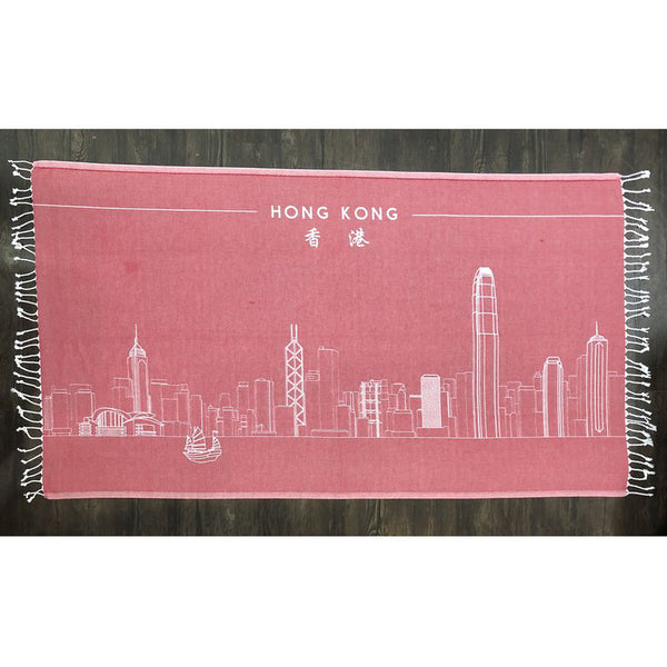 HK Skyline Towel