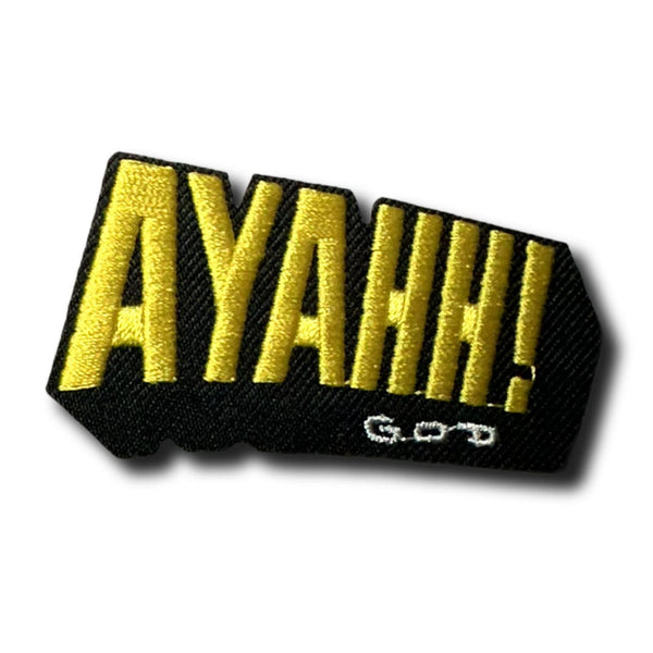 Metallic Embroidered Patch - Ayahh