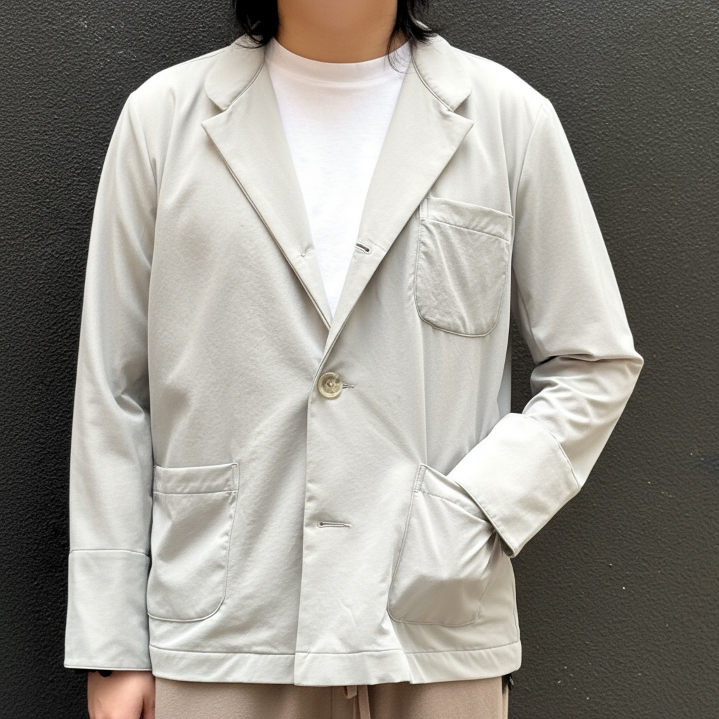 G.O.D. Blazer Jacket, Light Grey