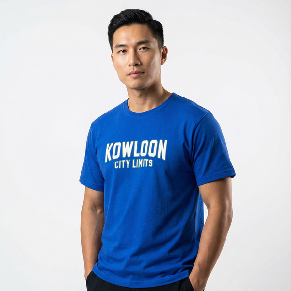 Kowloon City Oversized T-shirt, Blue