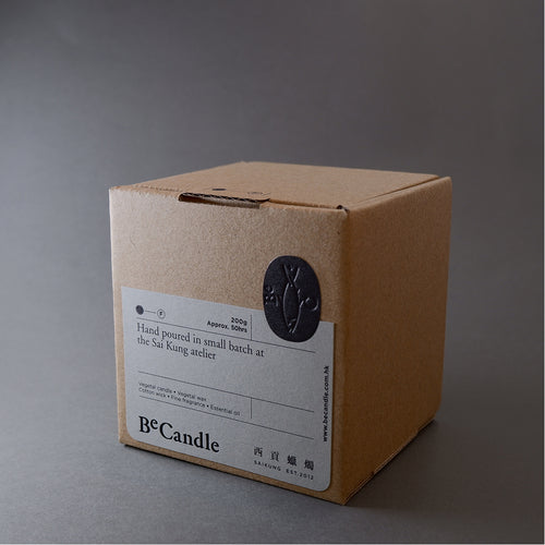 Scented Candle 200g, Peony Rose by BeCandle