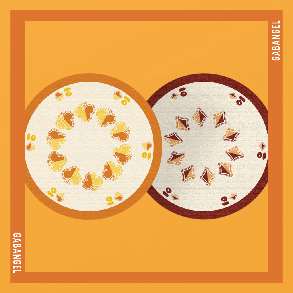 Gabangel Hong Kong Flavor Series - Egg Tart Playing Cards