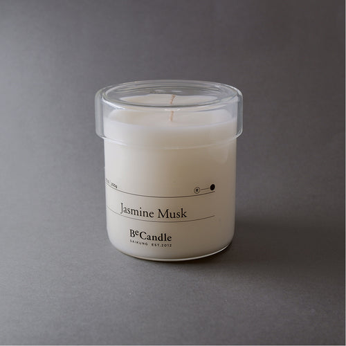 Scented Candle 200g, Jasmine Musk by BeCandle