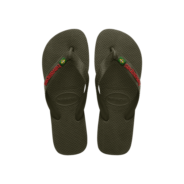 Brasil Logo By Havaianas, Green Yucca Top