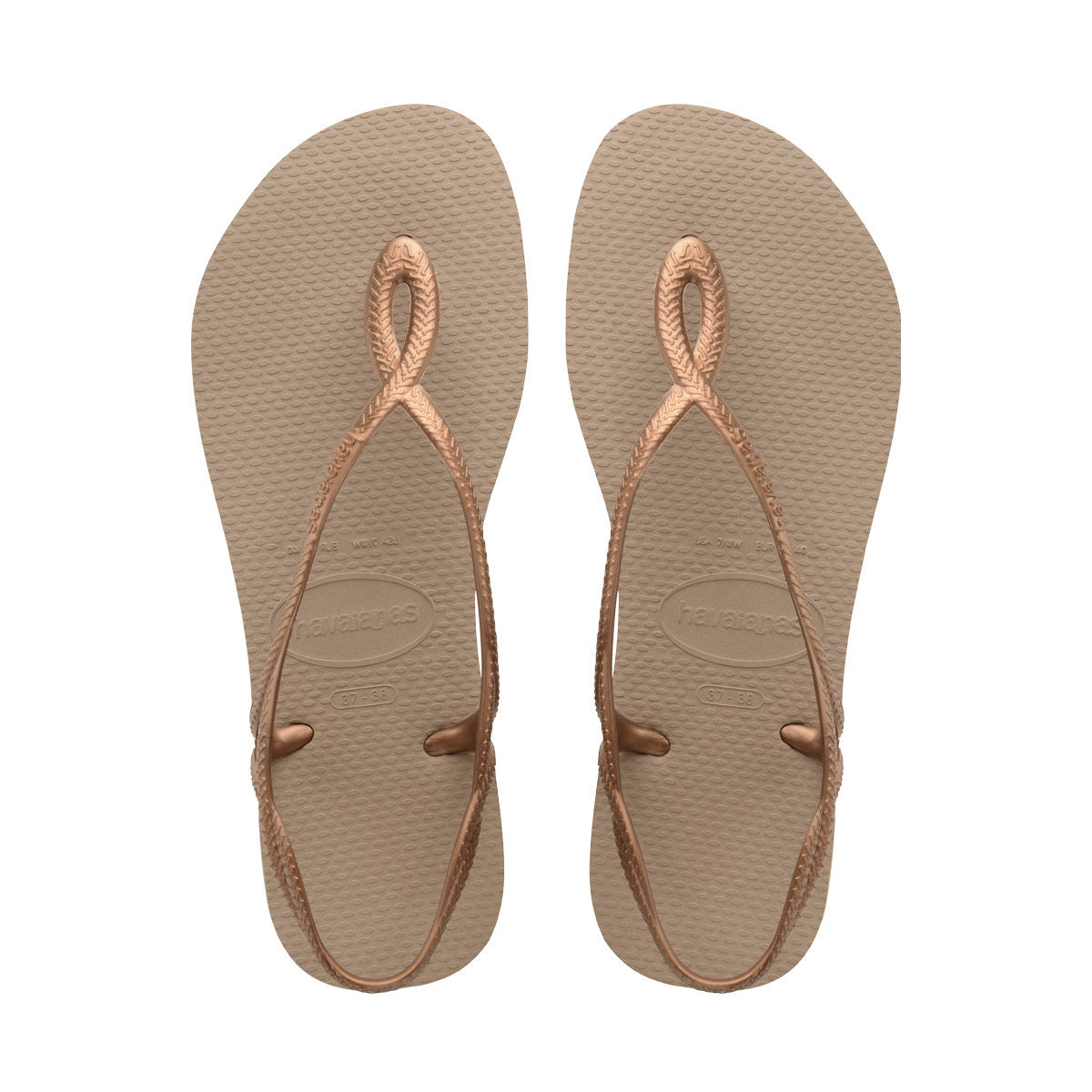 Havaianas - Luna (Rose Gold/Rose Gold)