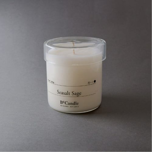 Scented Candle 200g, Seasalt Sage by BeCandle