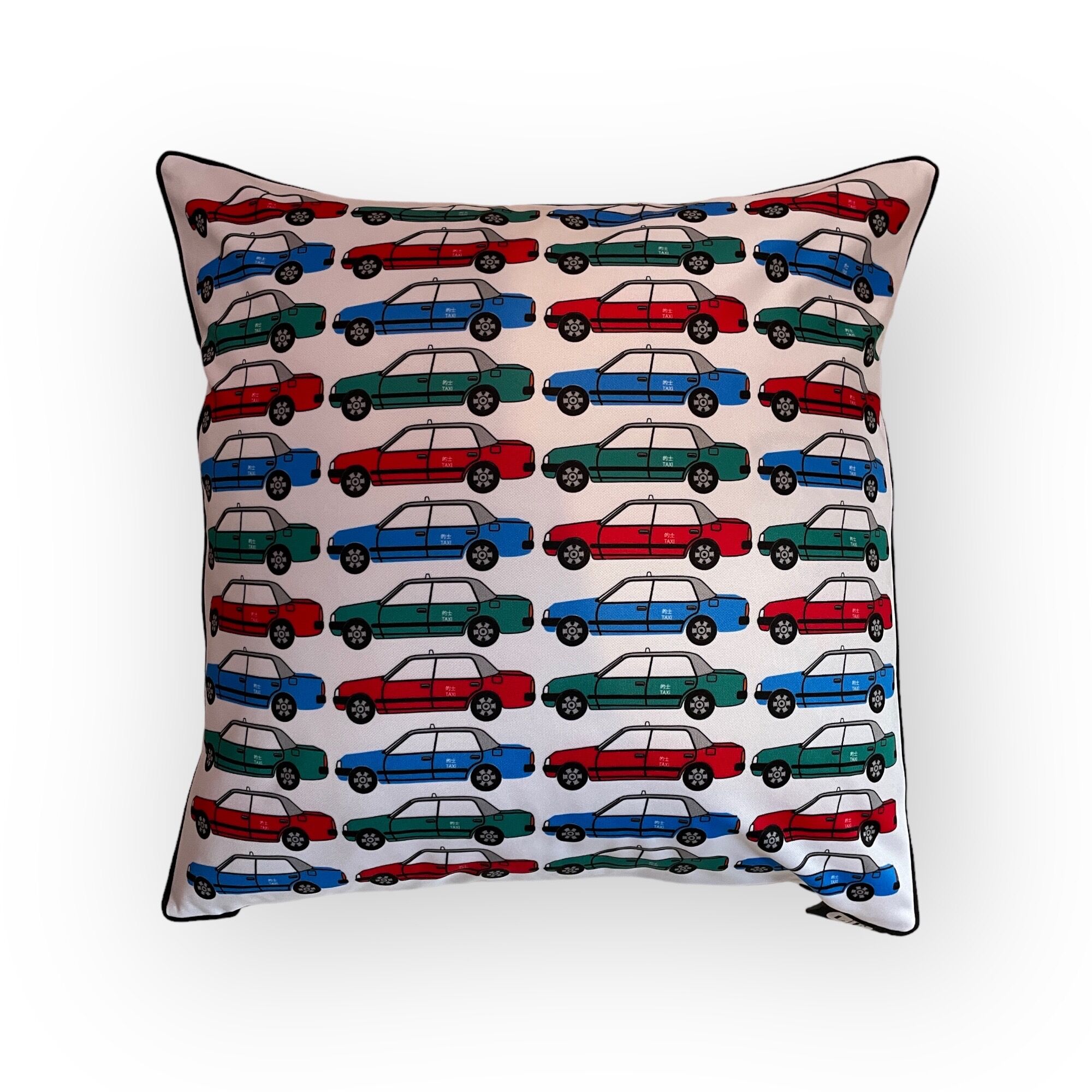 Taxis Cushion Cover by Liz Fry Design