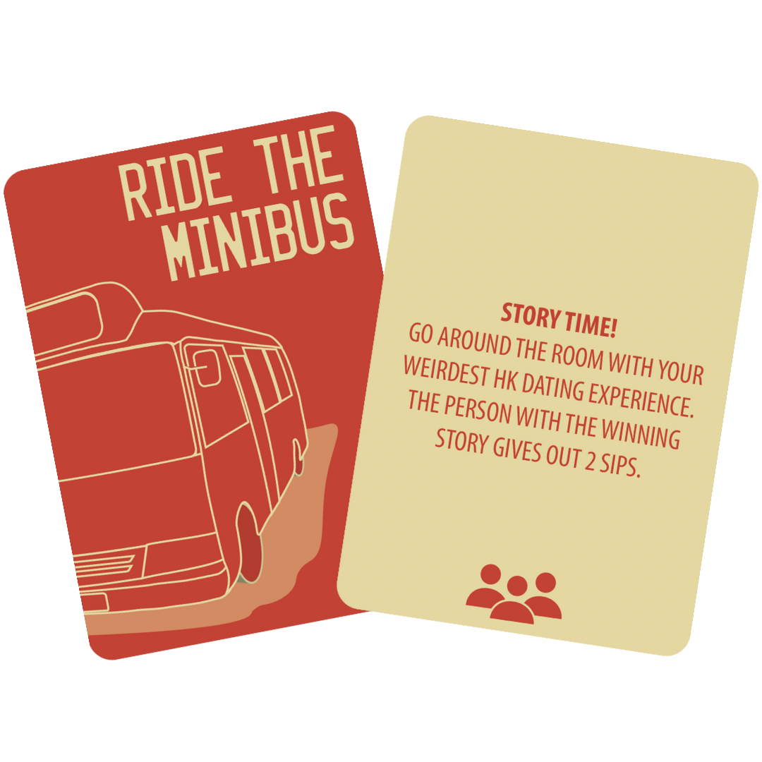 Hong Kong Drinking Game - Ride the Minibus by Wild Boar Game