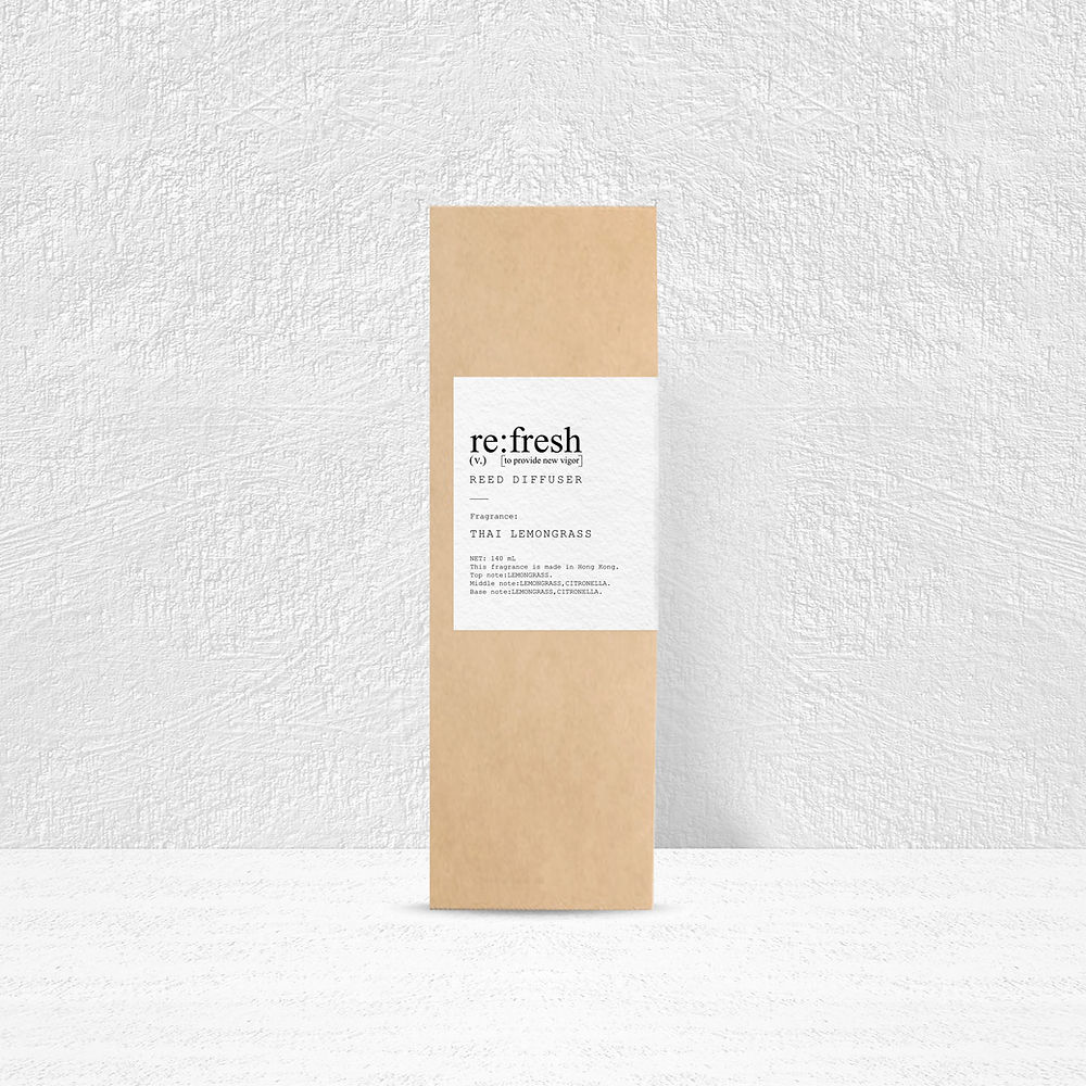 re:fresh Thai Lemongrass Reed Diffuser 140ml