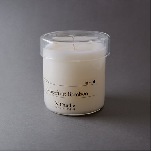 Scented Candle 200g, Grapefruit Bamboo by BeCandle