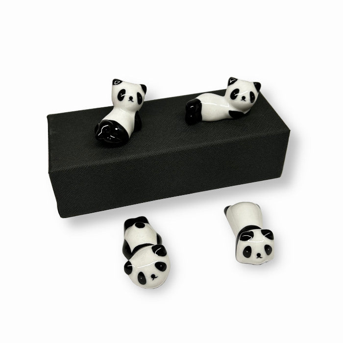 Panda Chopstick Rest, Set of 4