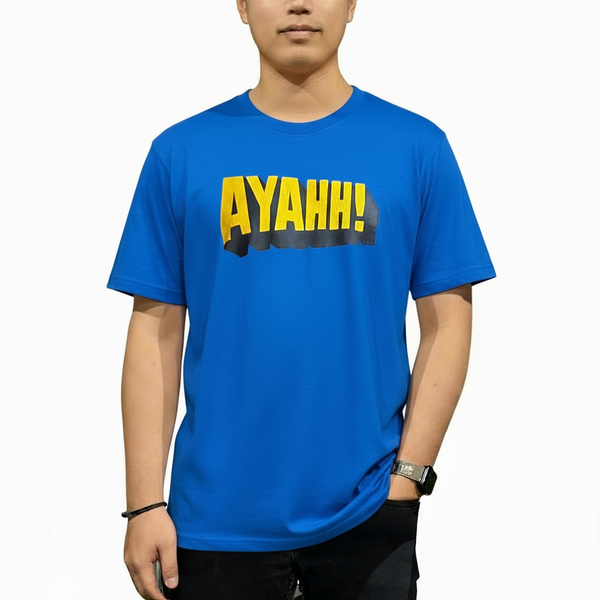 AYAHH! T-Shirt, Royal Blue