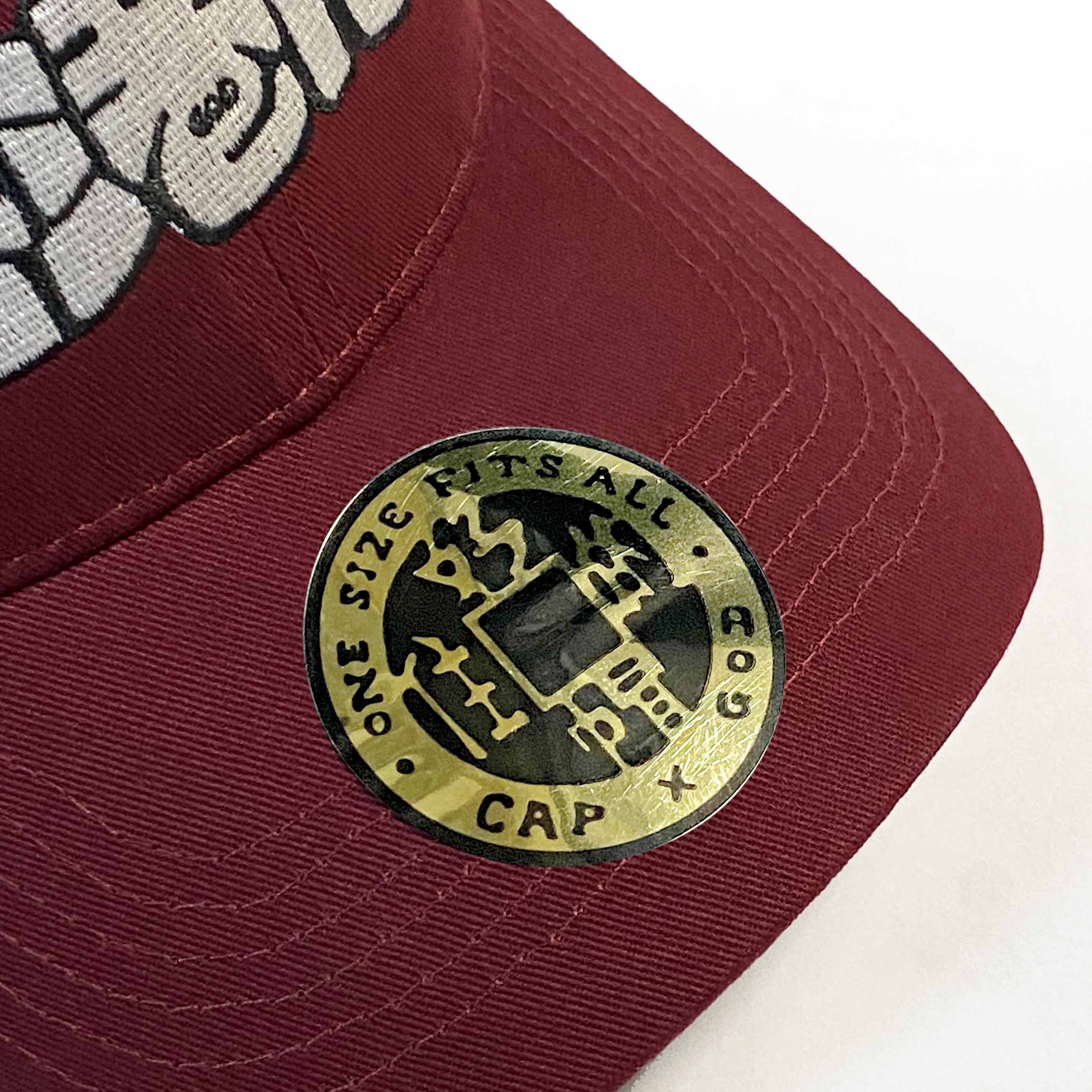 Aberdeen Boy Baseball Cap, Burgundy