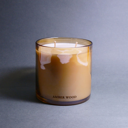 Studio Series Candle 400g, Amber Wood by BeCandle