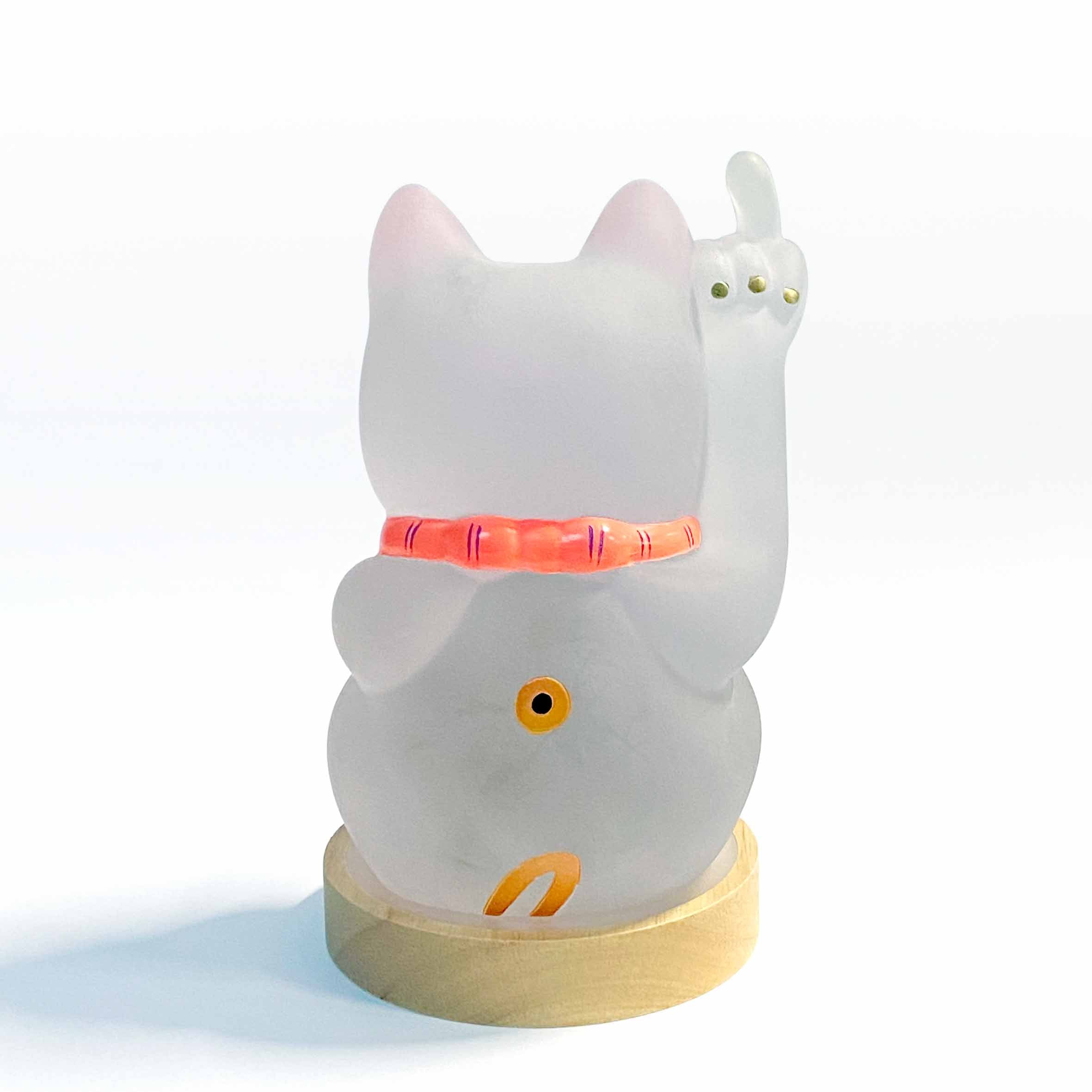 POP! Frosted Angry Cat 15cm, with disco light display