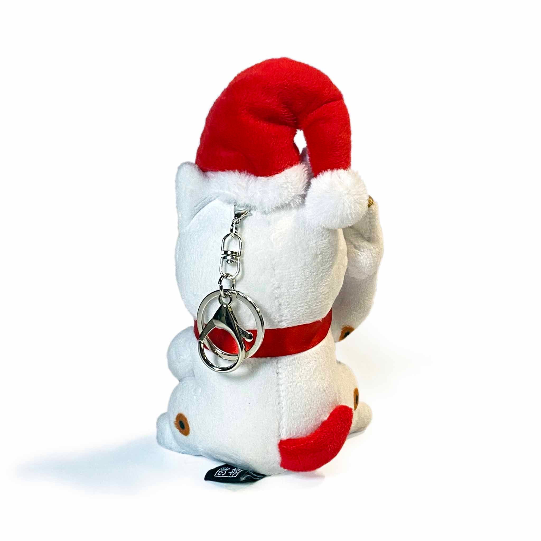 'Angry Cat' Stuffed Toy with Sound Effect Christmas Version