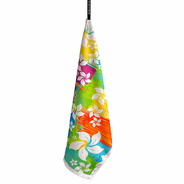 Lightweight Sports Towel - Rainbow Bauhinia