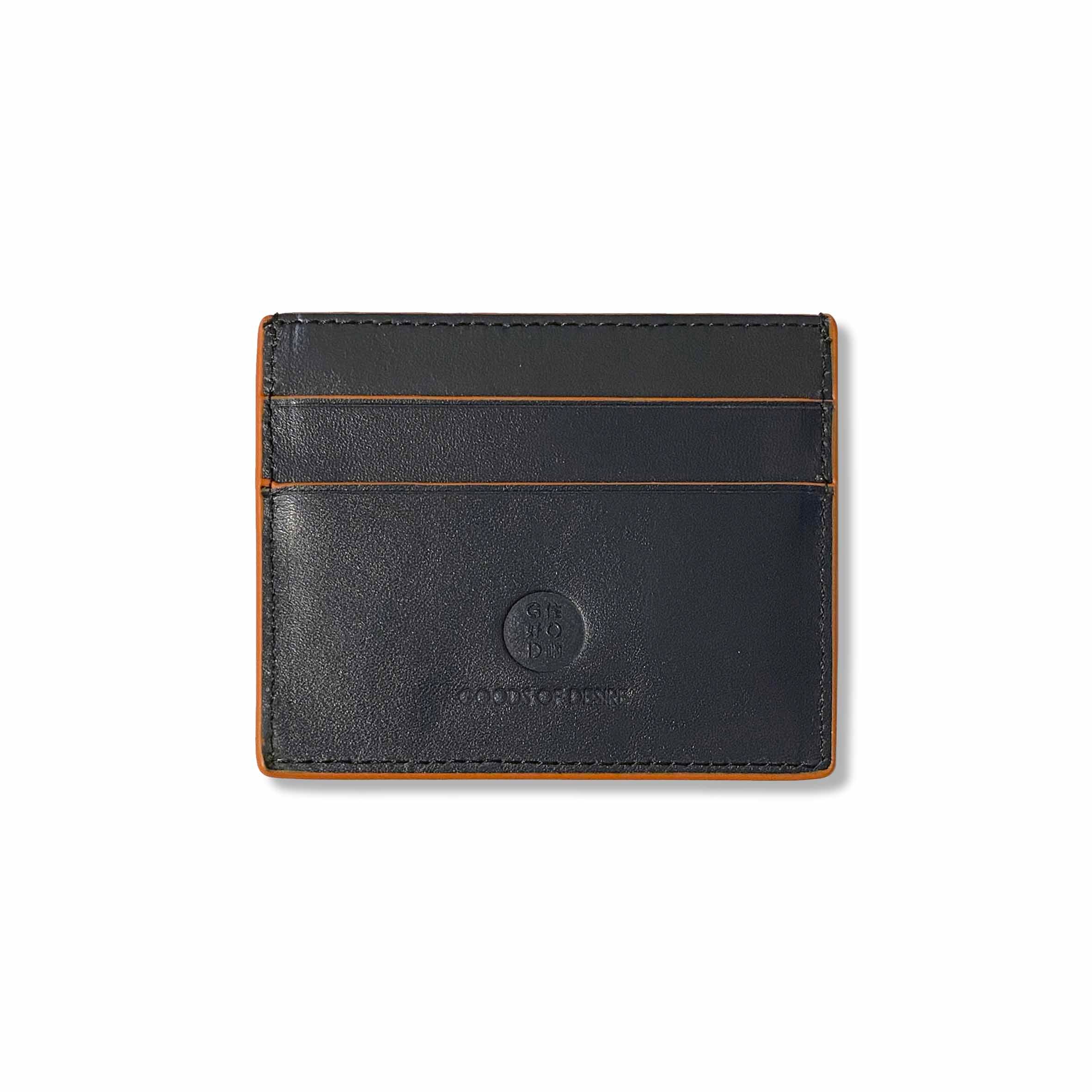 Waves of Clouds Leather Cardholder