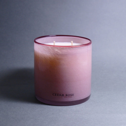 Studio Series Candle 400g, Cedar Rose by BeCandle