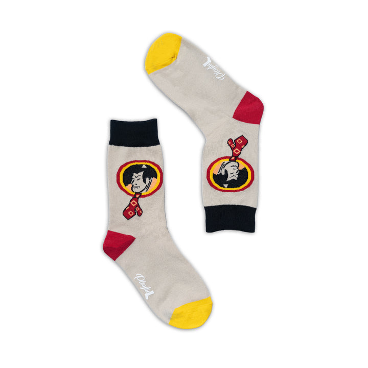 Playful Socks x Henry Steiner - Ban the Tie!