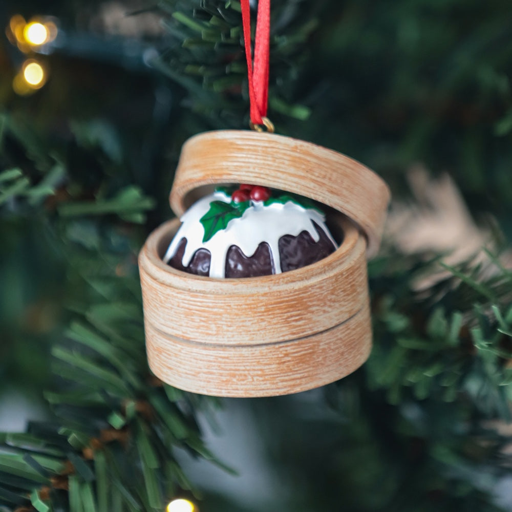 Hanging Decoration - Xmas Pudding by Lion Rock Press