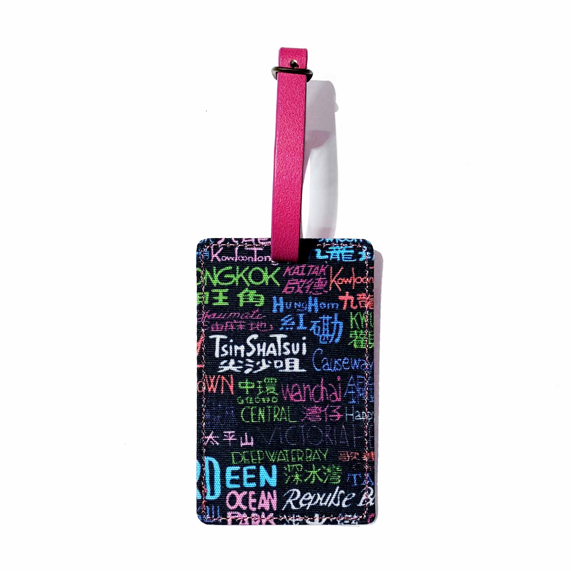 Bright District Names Luggage Tag