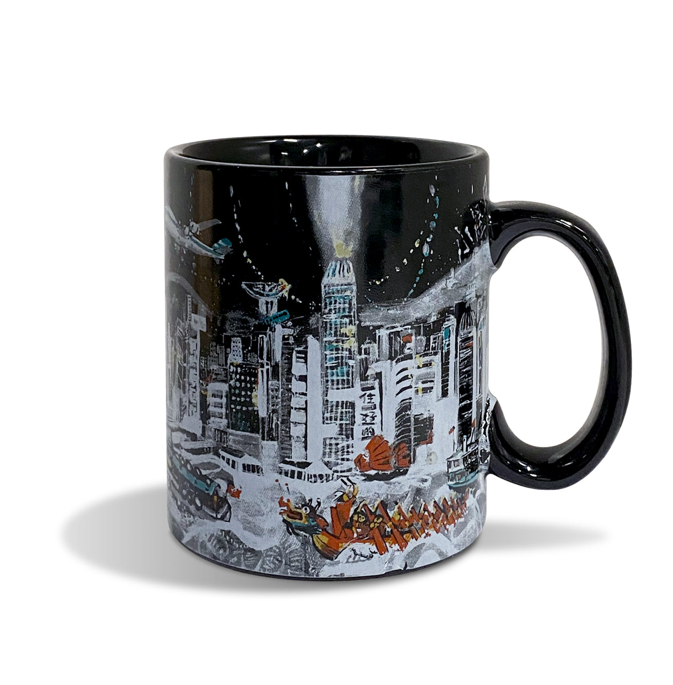 Hong Kong Skyline Large Mug