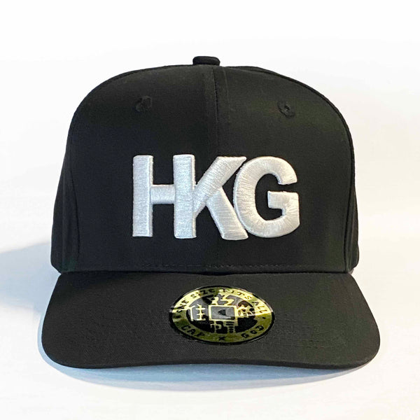 HKG 3D Baseball Cap, Black
