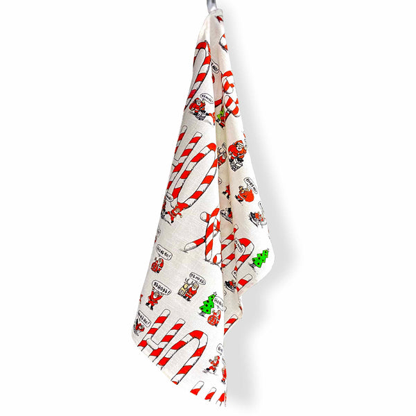 Christmas HO HO HO Tea Towel