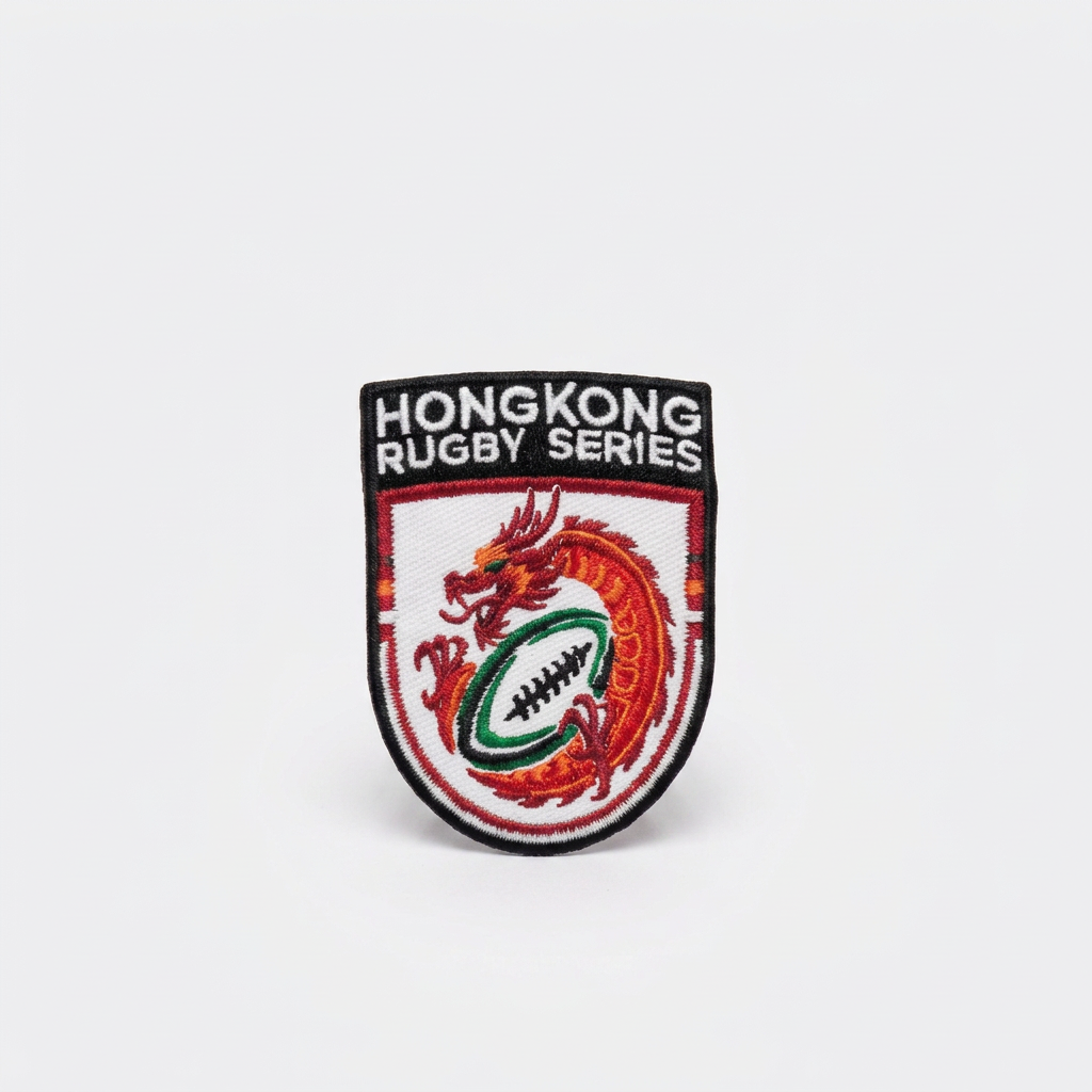 La Rugby Patch Embroidered Patch - Hong Kong Rugby Series – Goods of Desire