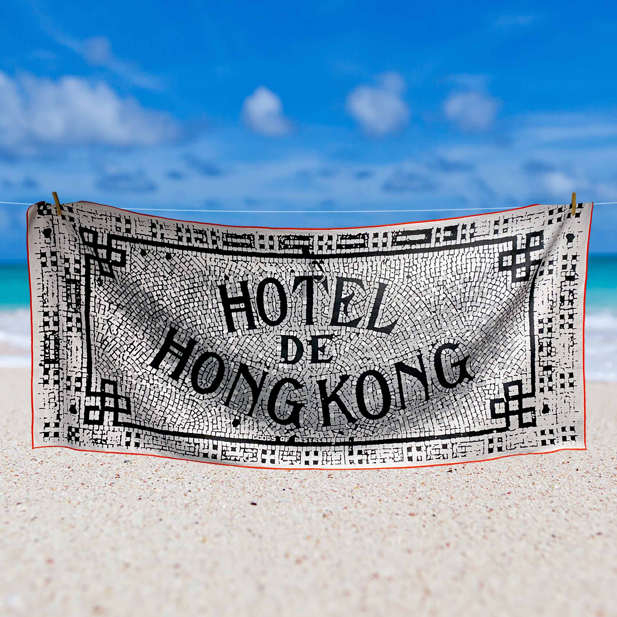 Hotel De Hong Kong Beach Towel