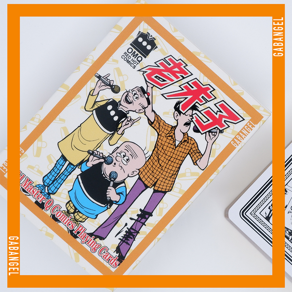Gabangel Hong Kong Old Master Q Collectible Playing Cards