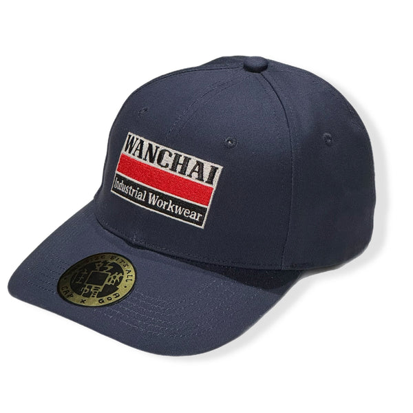 WanChai Industrial Workwear Baseball Cap, Navy