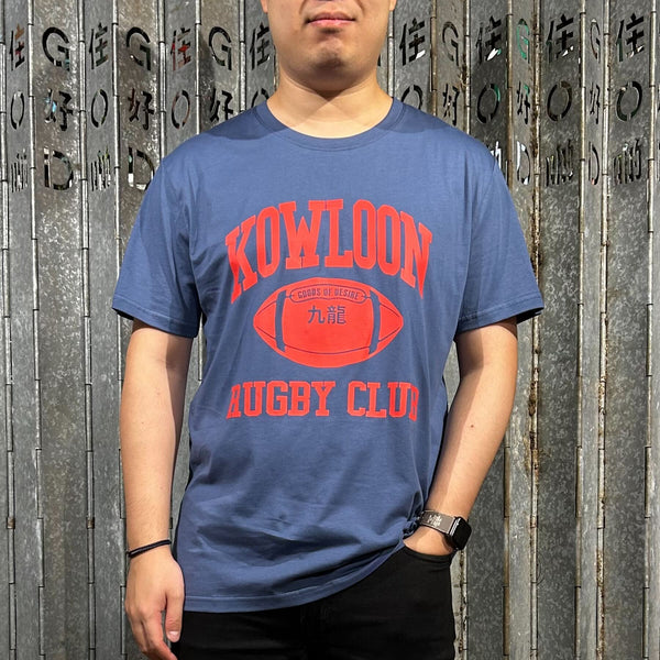 Rugby Club Tee, Kowloon / Stone Blue