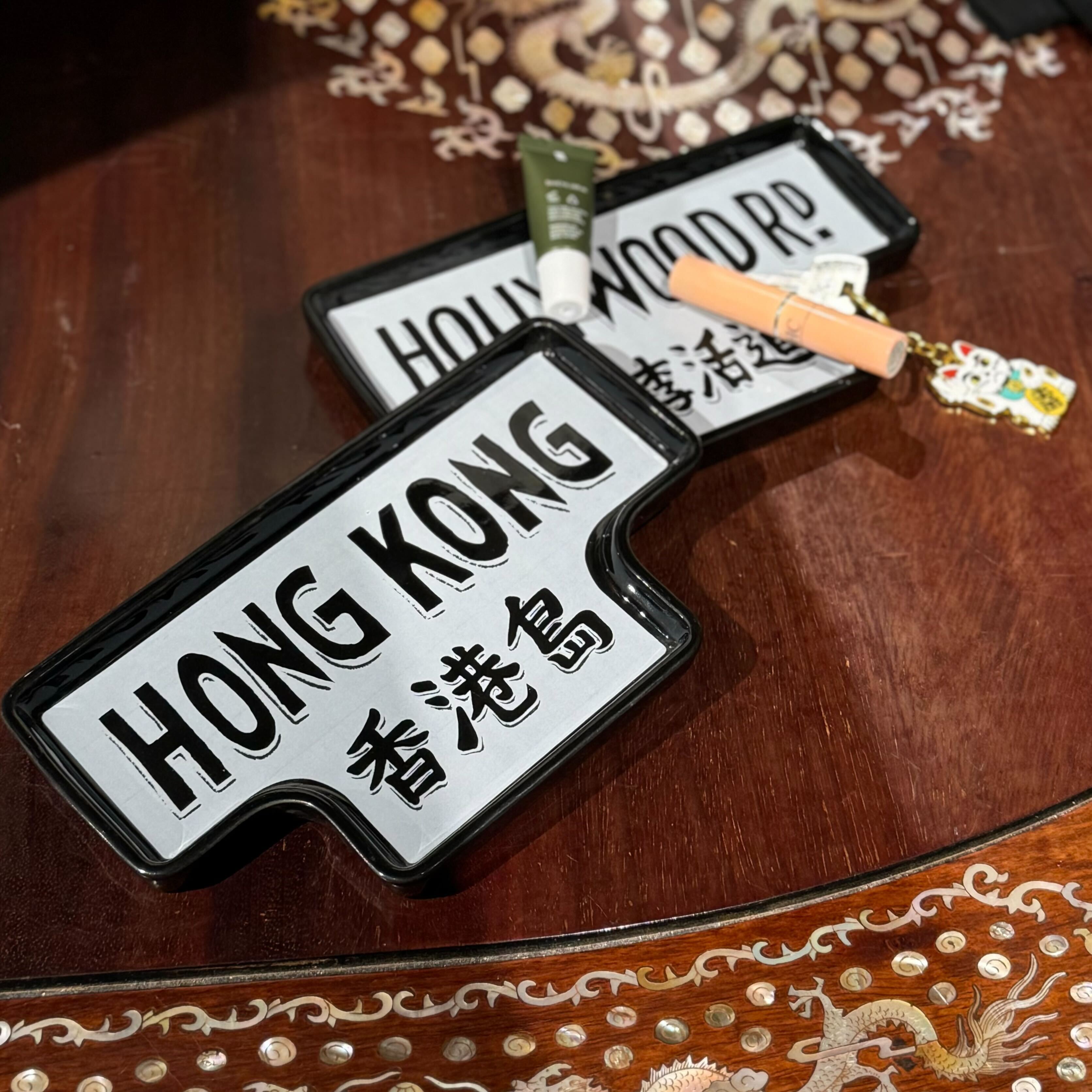 Lan Kwai Fong Ceramic Tray