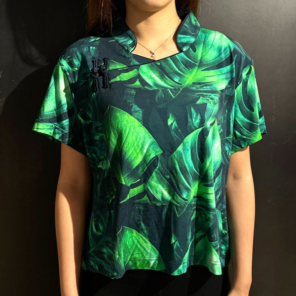 Qipolo Top, Bold Leaf