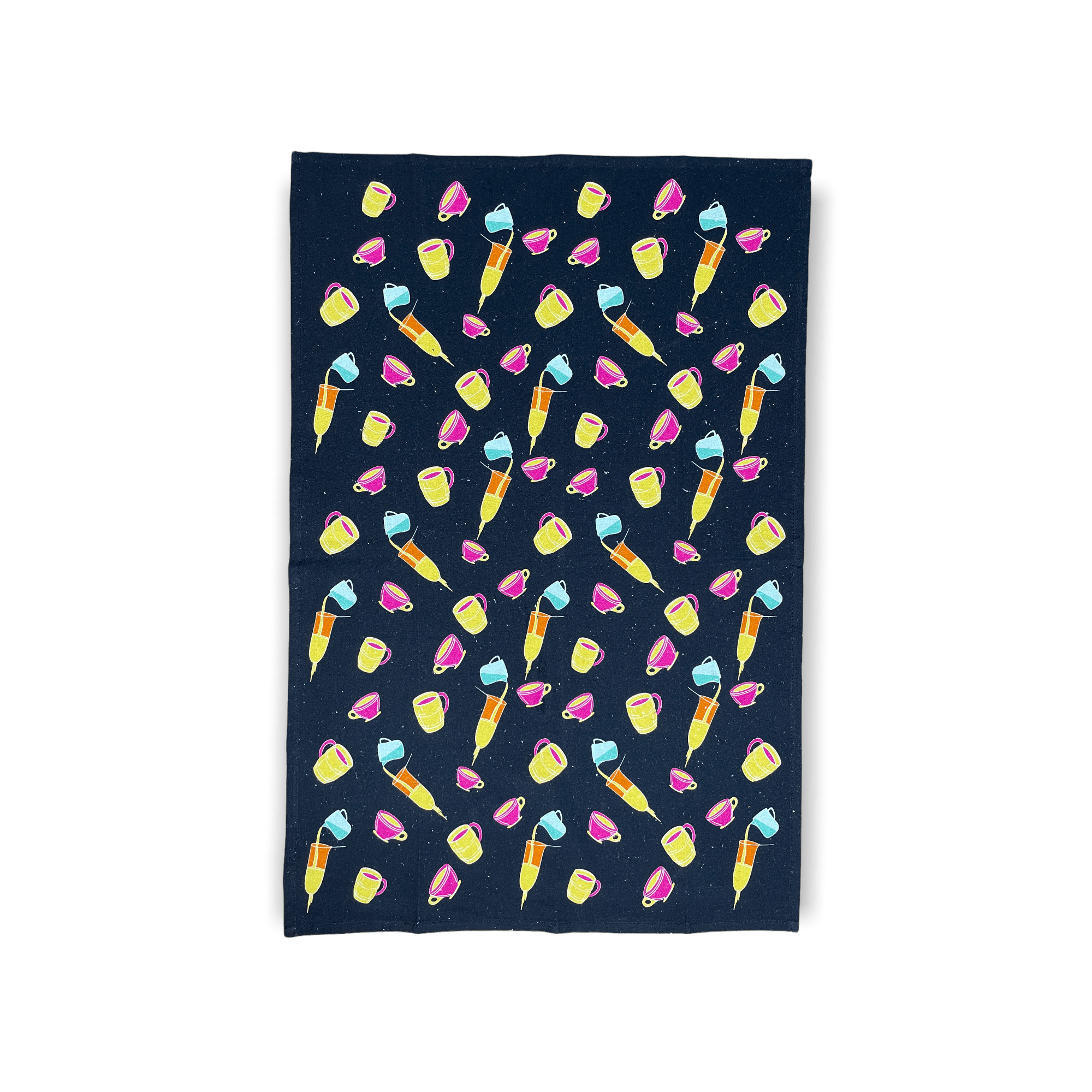 Sackcloth Tea Tea Towel by Liz Fry Design (Featuring Jenny Lam)