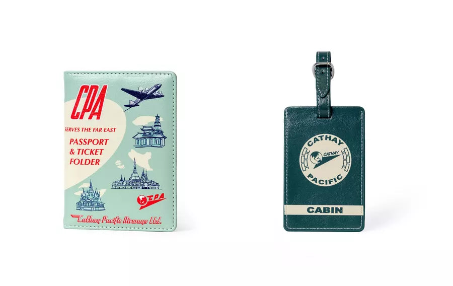 Cathay Classic Passport Holder and Luggage Tag Set – Goods of Desire
