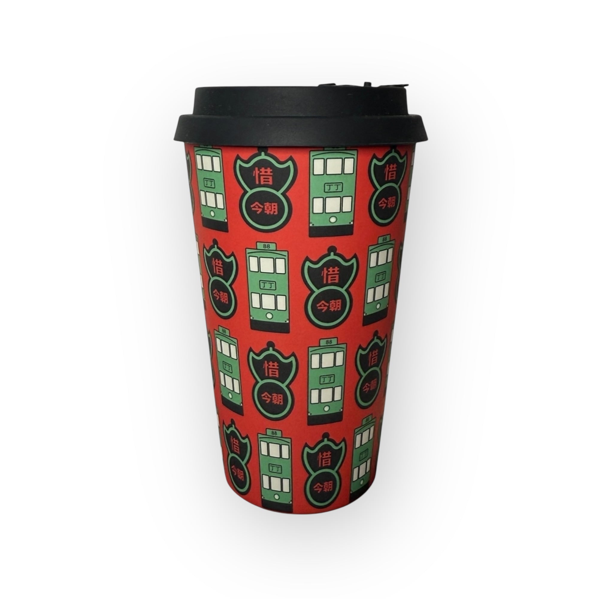 North Point Trams Bamboo Cup By Liz Fry Design