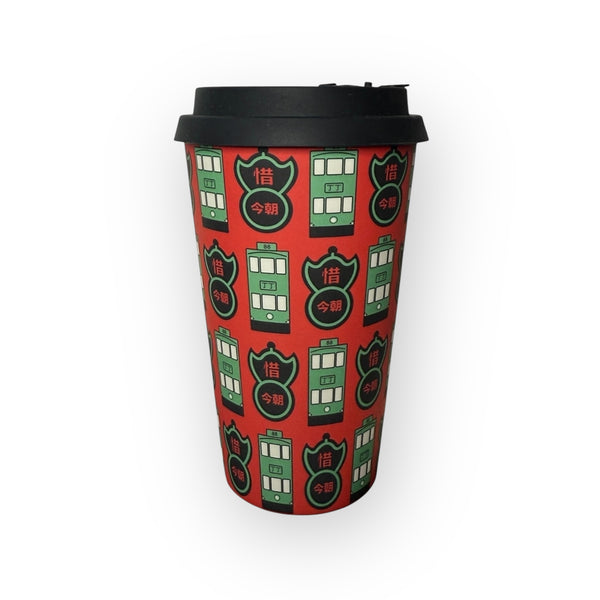 North Point Trams Bamboo Cup By Liz Fry Design